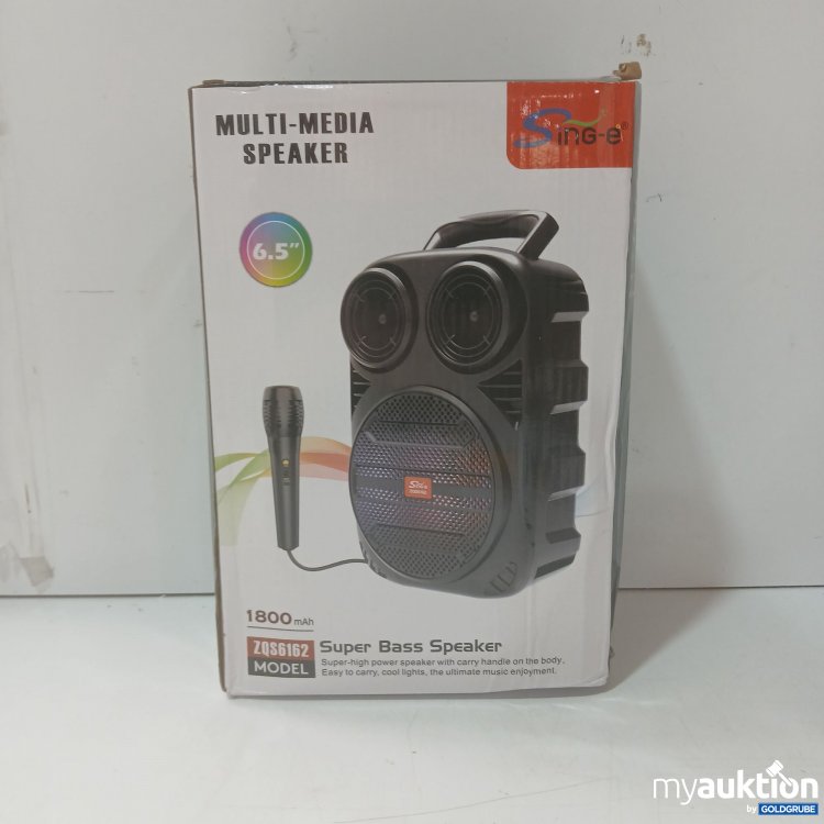 Artikel Nr. 995505 Artikel Nr. 995505: Sing-e Multi Media Speaker ZQS6162