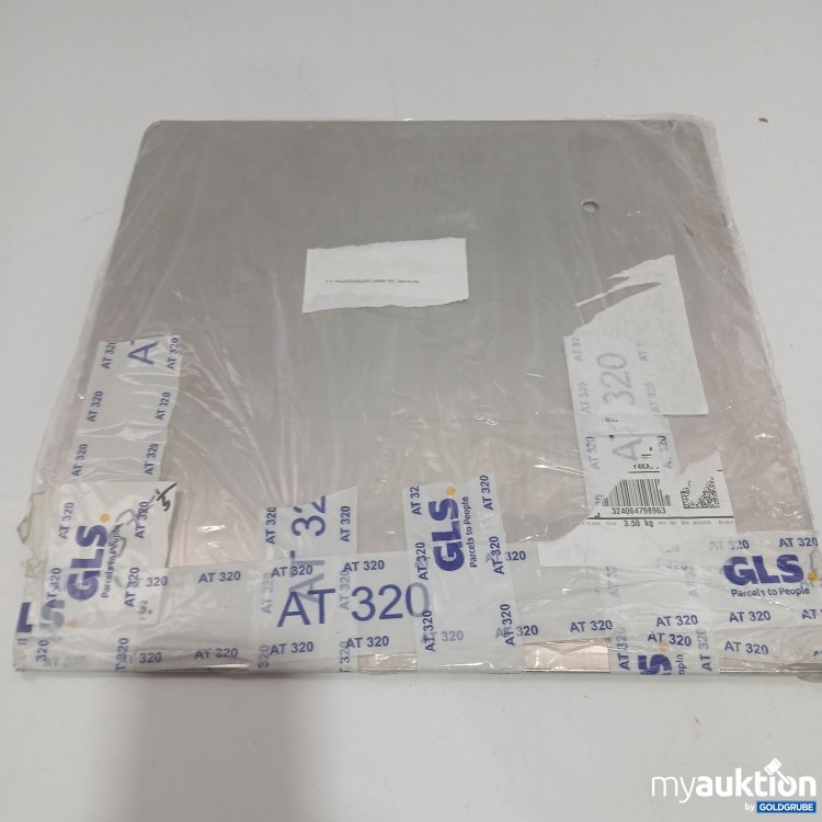 Artikel Nr. 522506: Edelstahl Metall Platte ca.39x39cm