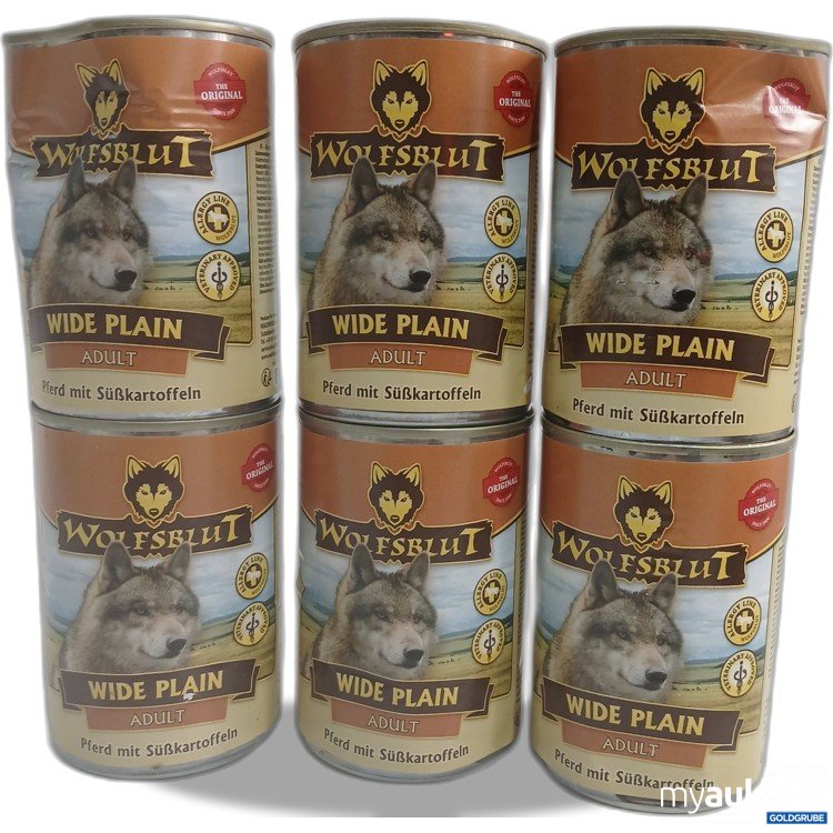 Artikel Nr. 885506: Wolfsblut Wide Plain Adult Pferd mit Süßkartoffeln je 400g 