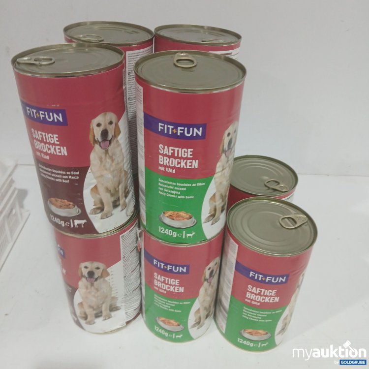 Artikel Nr. 890506: Fit+Fun Saftige Brocken verschiedene Sorten 10 x120g