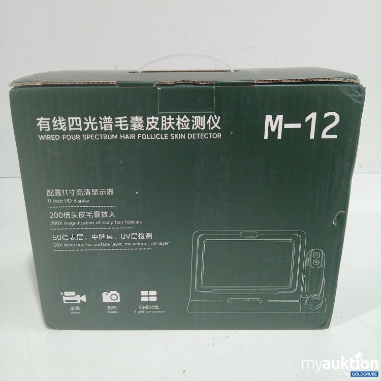 Artikel Nr. 977506 Artikel Nr. 977506: Wired Four Spectrum Hair Follicle Skin Detector M-12