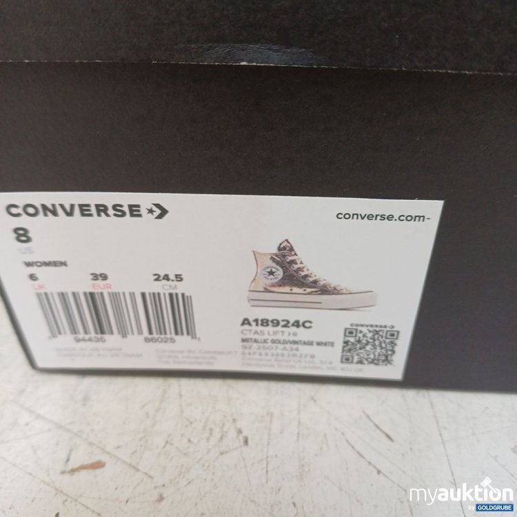 Artikel Nr. 980506 Artikel Nr. 980506: Converse Chuck Taylor All Star Lift High Top Metallic Gold/White