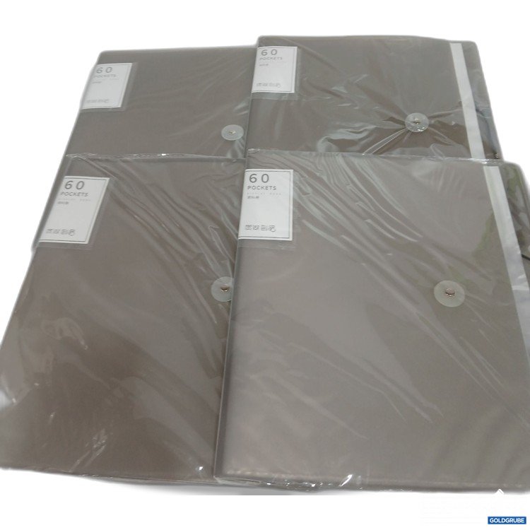 Artikel Nr. 989506 Artikel Nr. 989506: Display Book 60Pockets grau-braun