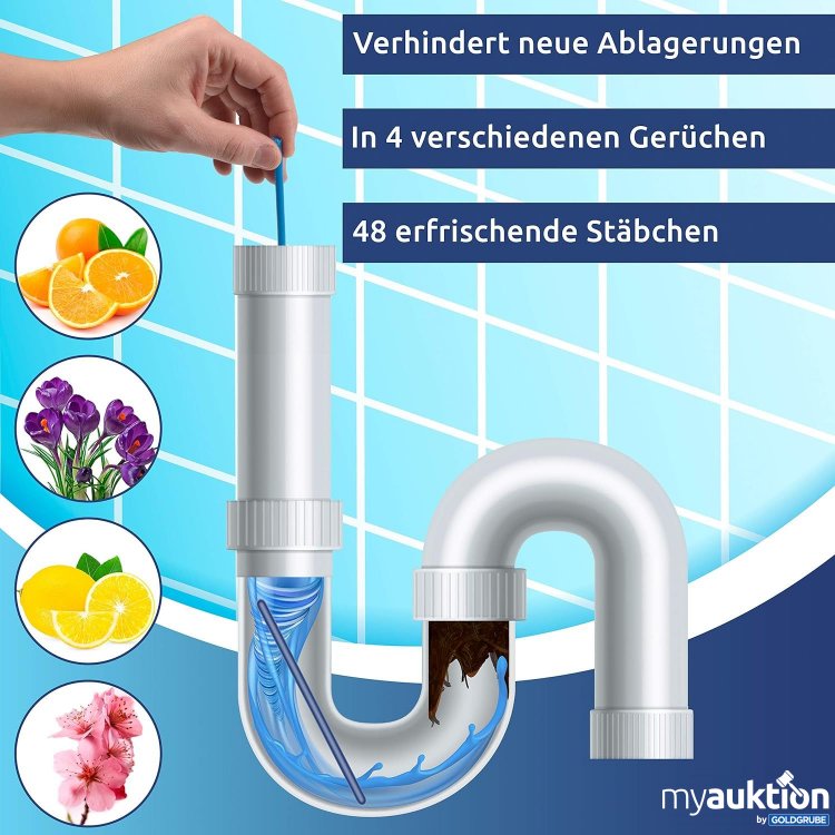 Artikel Nr. 376507 Artikel Nr. 376507: 4x12 Abflusssticks
