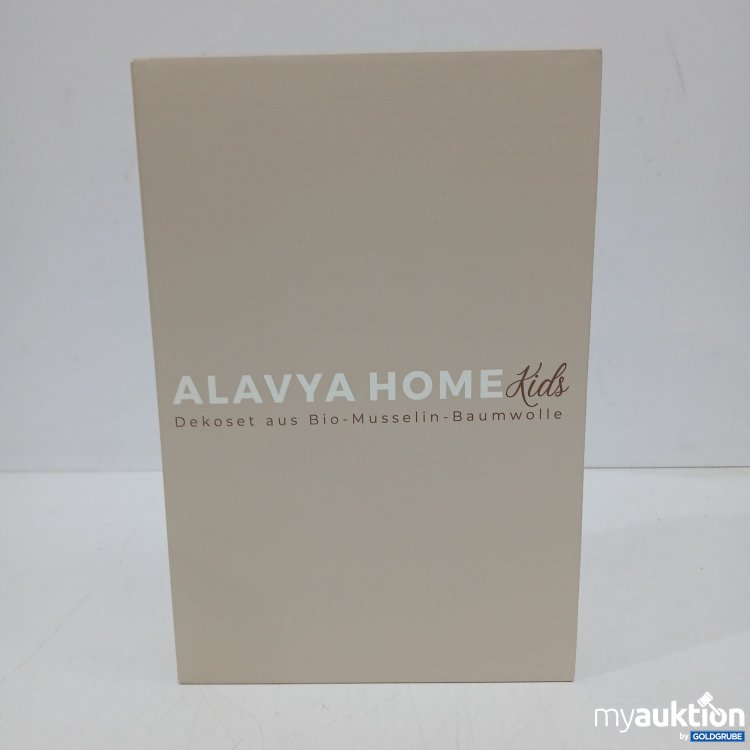 Artikel Nr. 441507: Alavya Home Hausbett Dekoset aus Bio Musselin Baumwolle -weiß