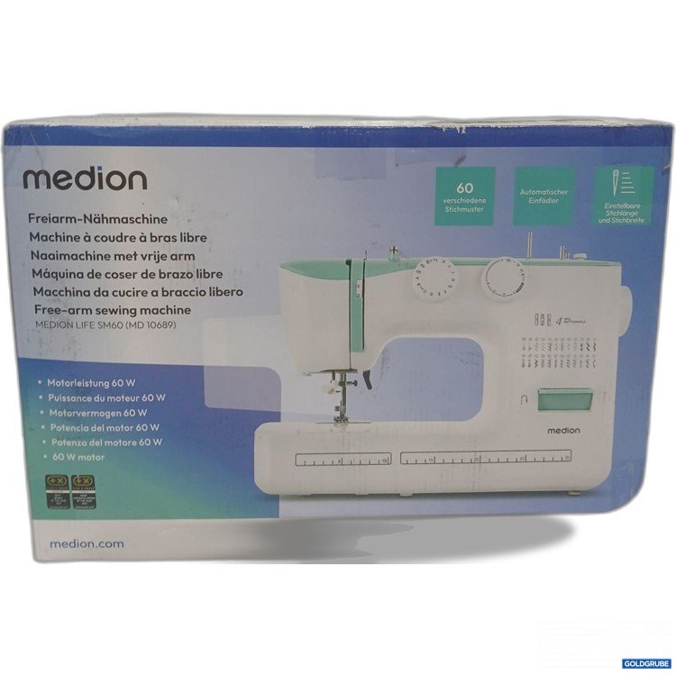Artikel Nr. 447507: medion Freiarms-Nähmaschine LIFE SM60 (MD 10689) 60W