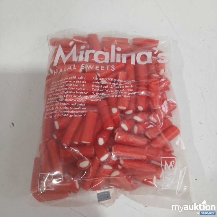 Artikel Nr. 460507 Artikel Nr. 460507: Miralinas Halal Sweers Erdbeerstangen 500g