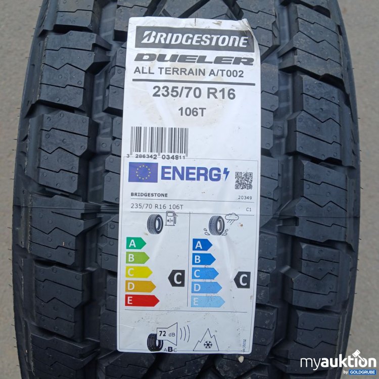 Artikel Nr. 523507 Artikel Nr. 523507: Bridgestone Dueler AT002 235/70 R16