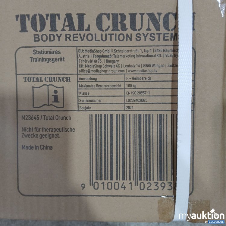Artikel Nr. 813507 Artikel Nr. 813507: Total Crunch Body Revolution System