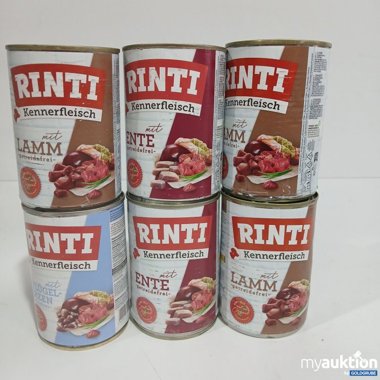 Artikel Nr. 816507 Artikel Nr. 816507: Diverse Rinti Hundefutter Dosen je 400g