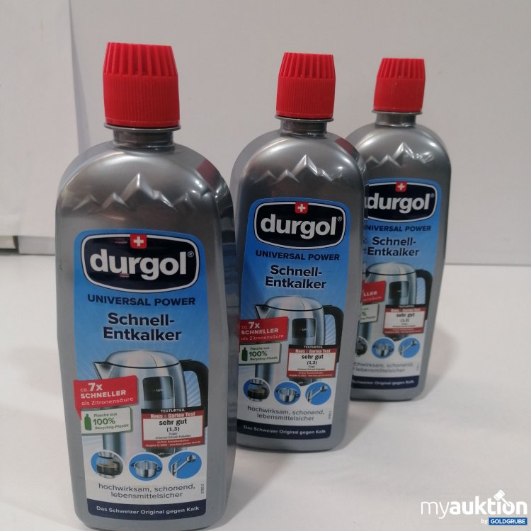 Artikel Nr. 886507: Durgol Universal Power Schnell-Entkalker 3x750ml