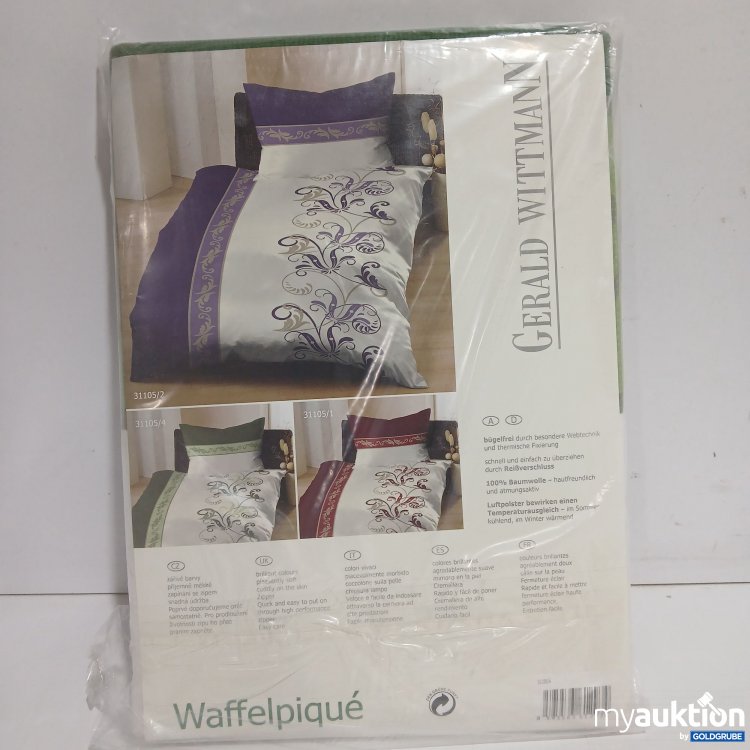 Artikel Nr. 903507: Gerald Wittmann Waffelpiqué Bettwäsche 140x200 70x90 