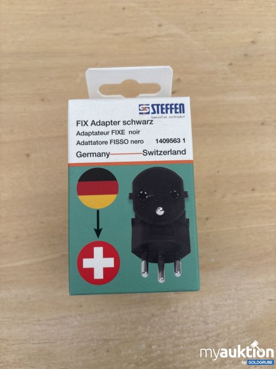 Artikel Nr. 921507: STEFFEN FIX Adapter schwarz