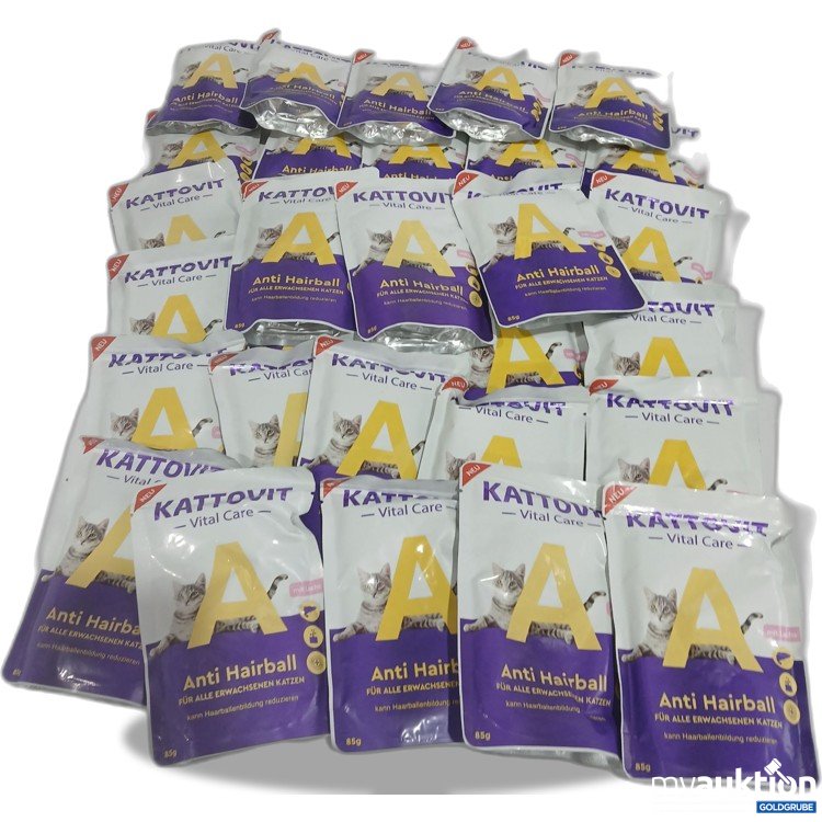 Artikel Nr. 952507: Kattovit Anti Hairball mit Lachs 33x85g