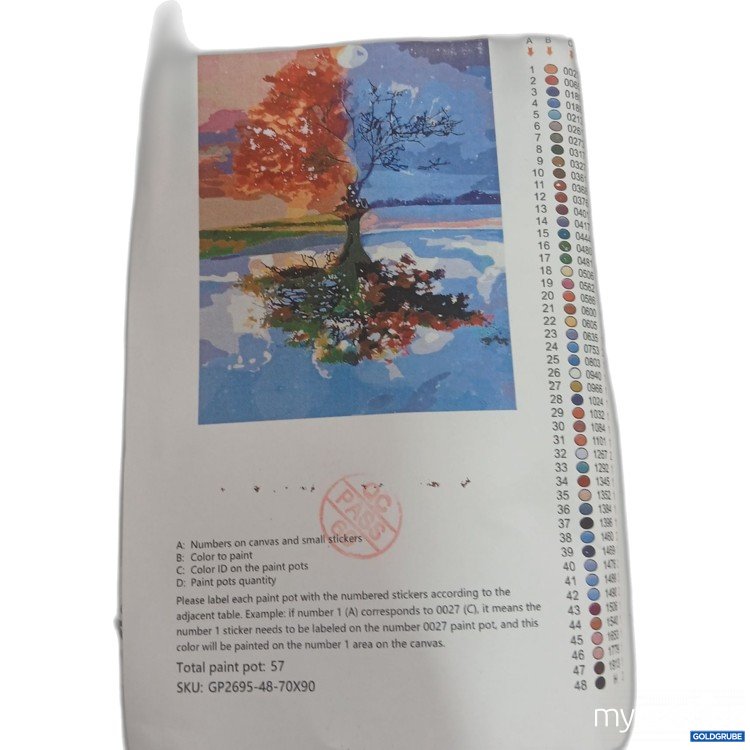Artikel Nr. 969507 Artikel Nr. 969507: Mahlen nach Zahlen GP2695-48-70x90