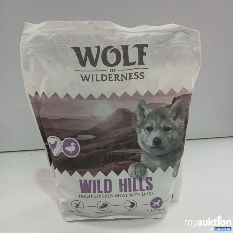 Artikel Nr. 973507: WOLF of Wilderness Wild Hills Hundefutter 1kg