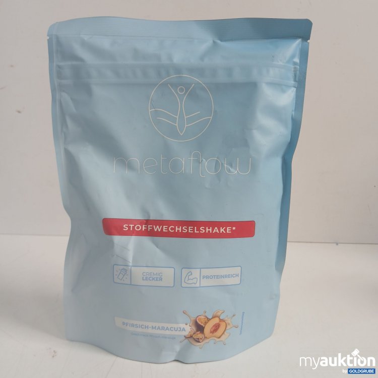 Artikel Nr. 984507: Metaflow Stoffwechselshake Pfirsich-Maracuja 450g