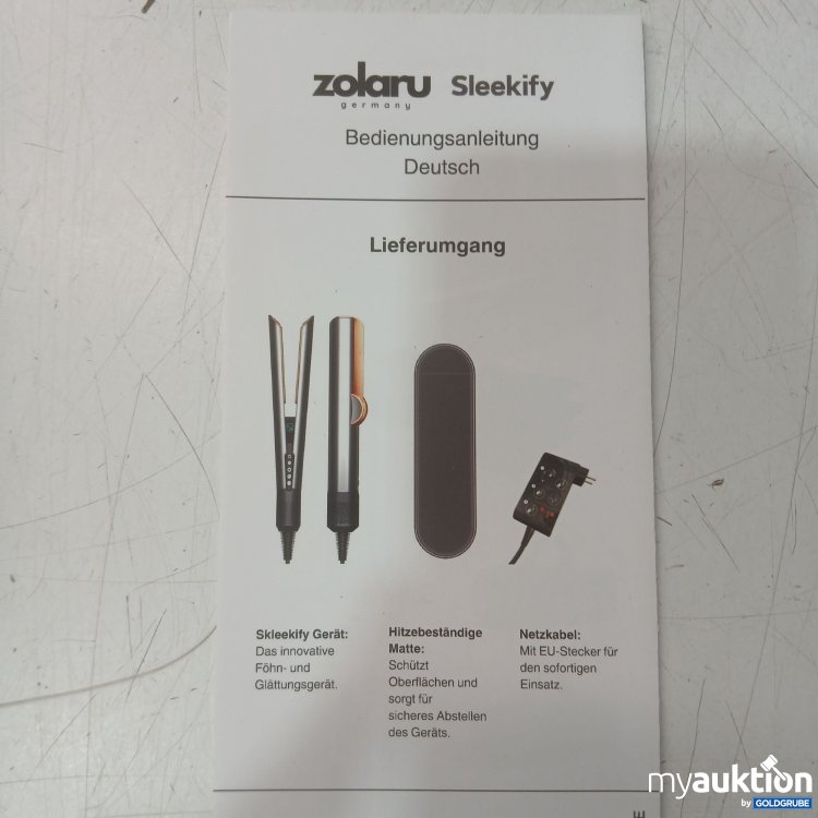 Artikel Nr. 995507 Artikel Nr. 995507: Zolaru Sleekify Haarglätter