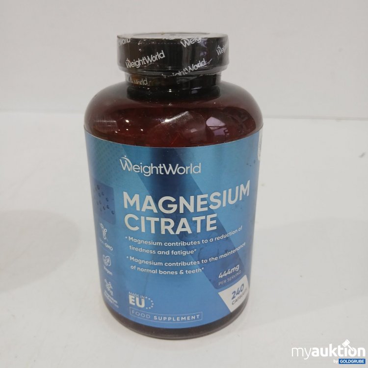 Artikel Nr. 466508: WeightWorld Magnesium Citrate 240 Kapseln