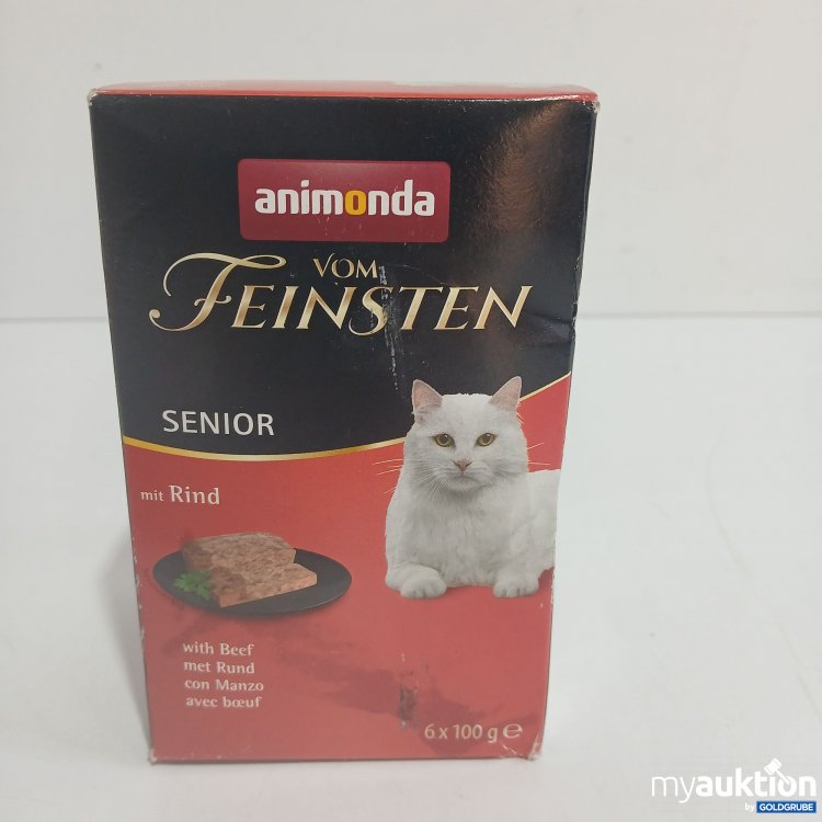 Artikel Nr. 852508: Animonda vom Feinsten Senior mit Rind 6x100g