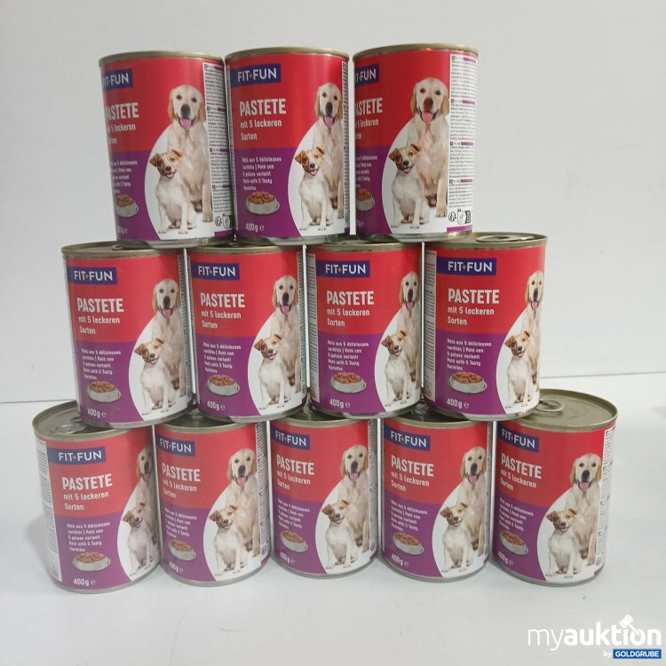 Artikel Nr. 885508: Fit+Fun Pastete mit 5leckeren Sorten je 400g 