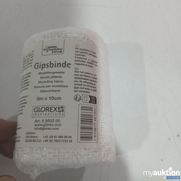Artikel Nr. 898508 Artikel Nr. 898508: Hobby time Gibsbinde 5m×10cm