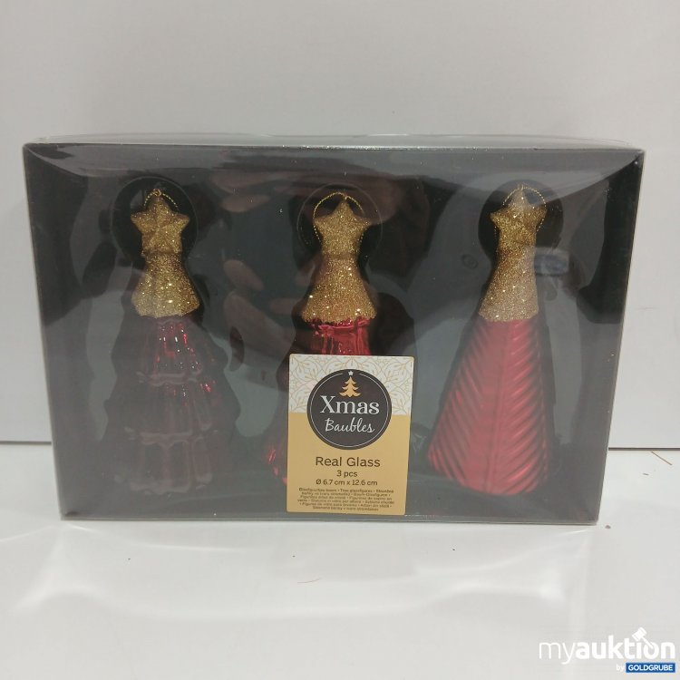Artikel Nr. 912508 Artikel Nr. 912508: Xmas Baubles Weihnachtskugeln 3 Stück