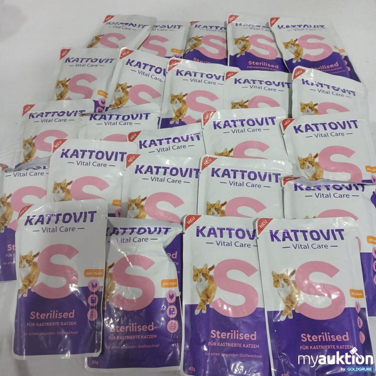 Artikel Nr. 952508: Kattovit Sterilised mit Huhn 24x85g