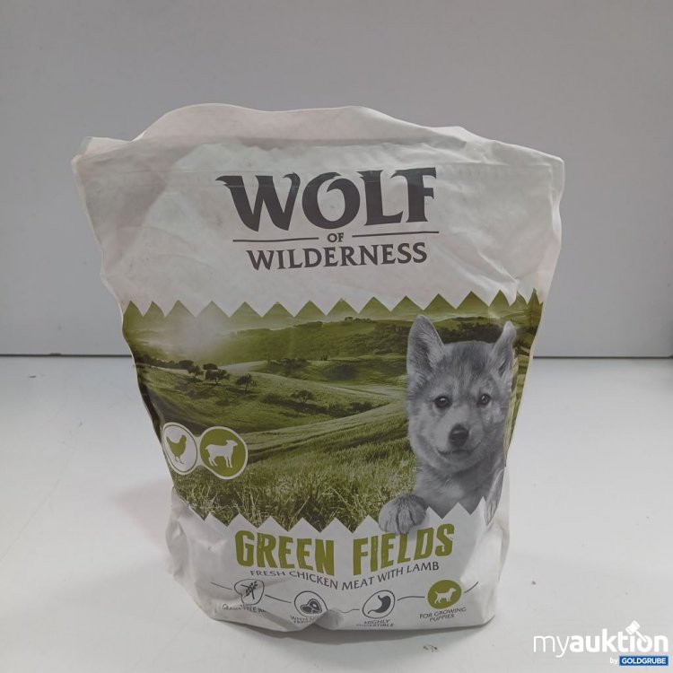 Artikel Nr. 973508: WOLF of Wilderness Green Fields Hundefutter 1Kg