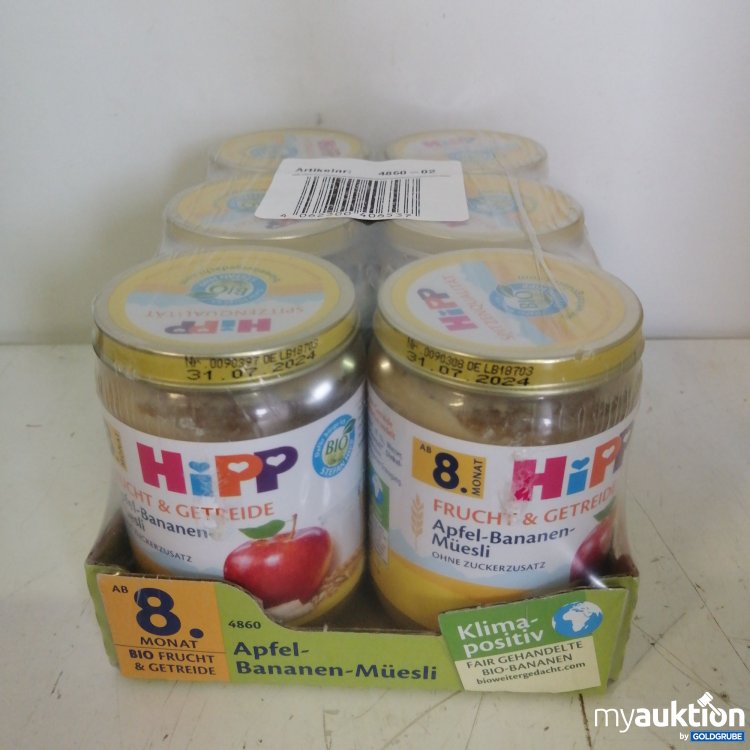 Artikel Nr. 721509: HiPP Bio Frucht & Getreide Apfel Bananen Müsli
