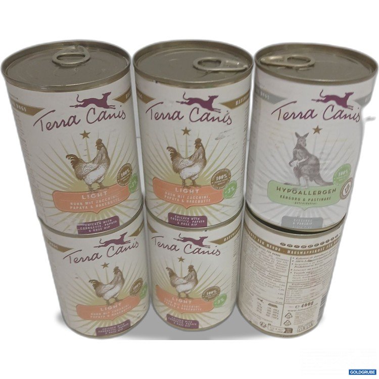 Artikel Nr. 890509 Artikel Nr. 890509: Terra Canis Hundefutter Diverse Sorten 6 x 400g