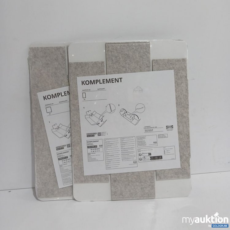 Artikel Nr. 893509: Ikea Komplement Möbelzubehör 1x 25x27x12cm 1x 15x27x12cm