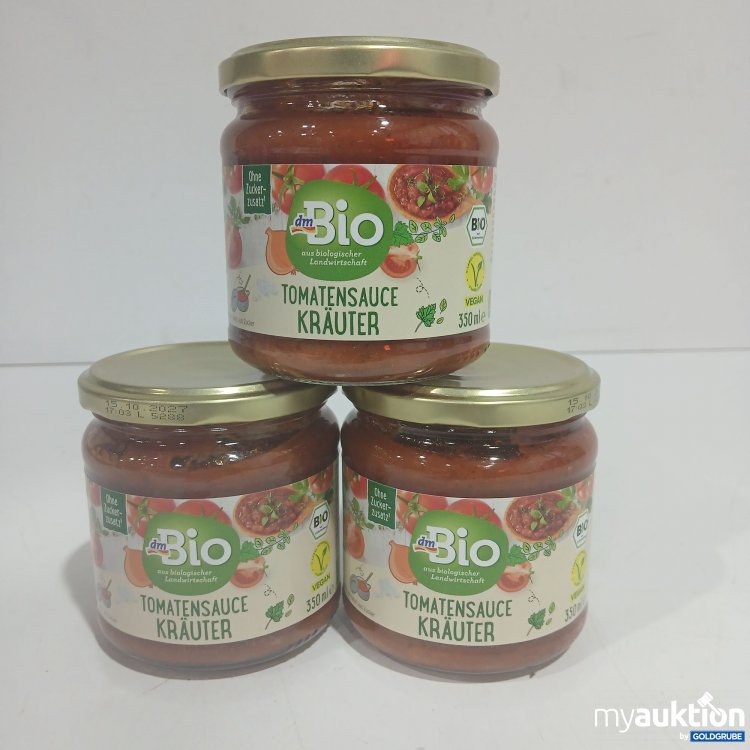 Artikel Nr. 897509: DM Bio Tomatensauce Kräuter je 350ml 