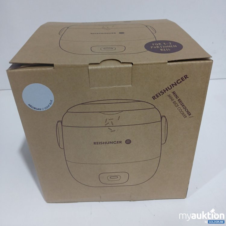 Artikel Nr. 903509: Reishunger Mini Reis Kocher hellblau für 1-2 Portionen Reis 