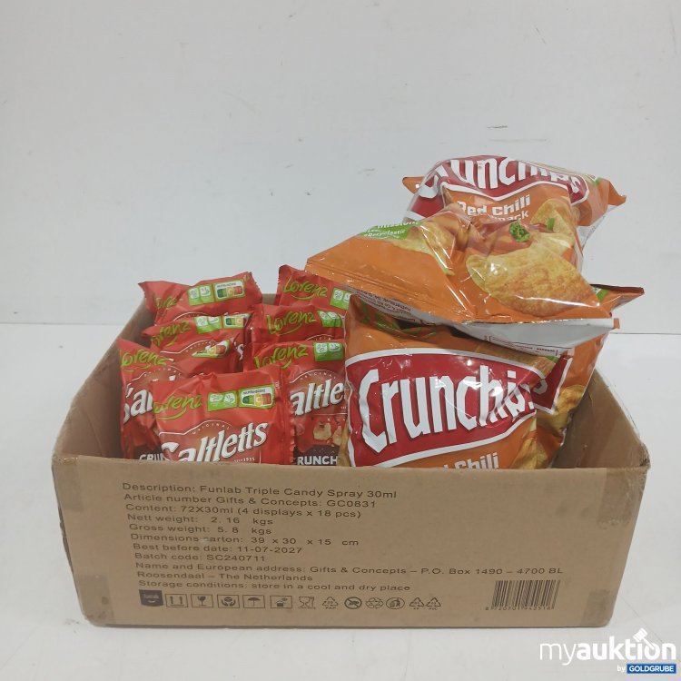 Artikel Nr. 932509 Artikel Nr. 932509: Diverse Chips abgelaufen 7x100g + 4x150g