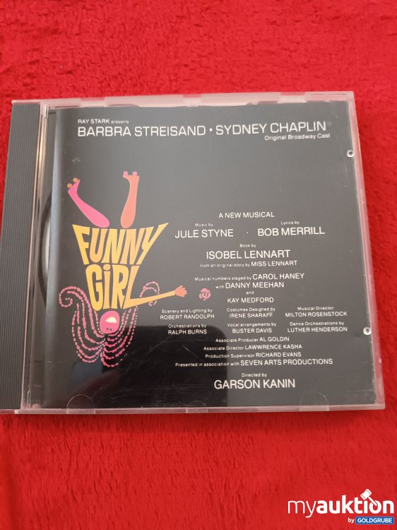 Artikel Nr. 940509 Artikel Nr. 940509: CD, BARBRA STREISAND SYDNEY CHAPLIN, Original Broadway Cast