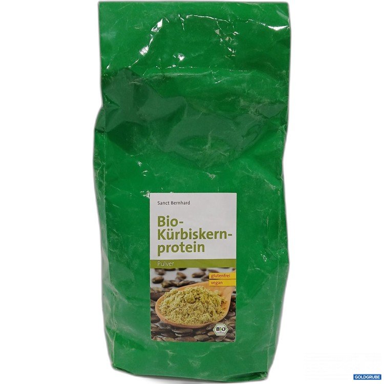 Artikel Nr. 954509: Sanct Bernhard Bio Kürbiskernprotein Pulver 1kg 