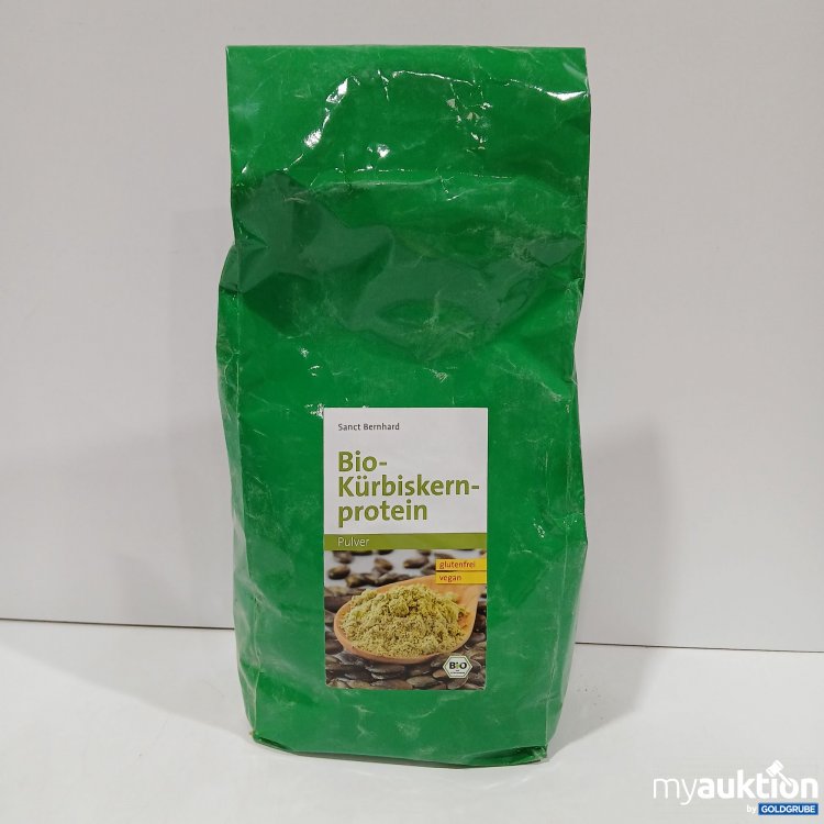 Artikel Nr. 954509: Sanct Bernhard Bio Kürbiskernprotein Pulver 1kg 