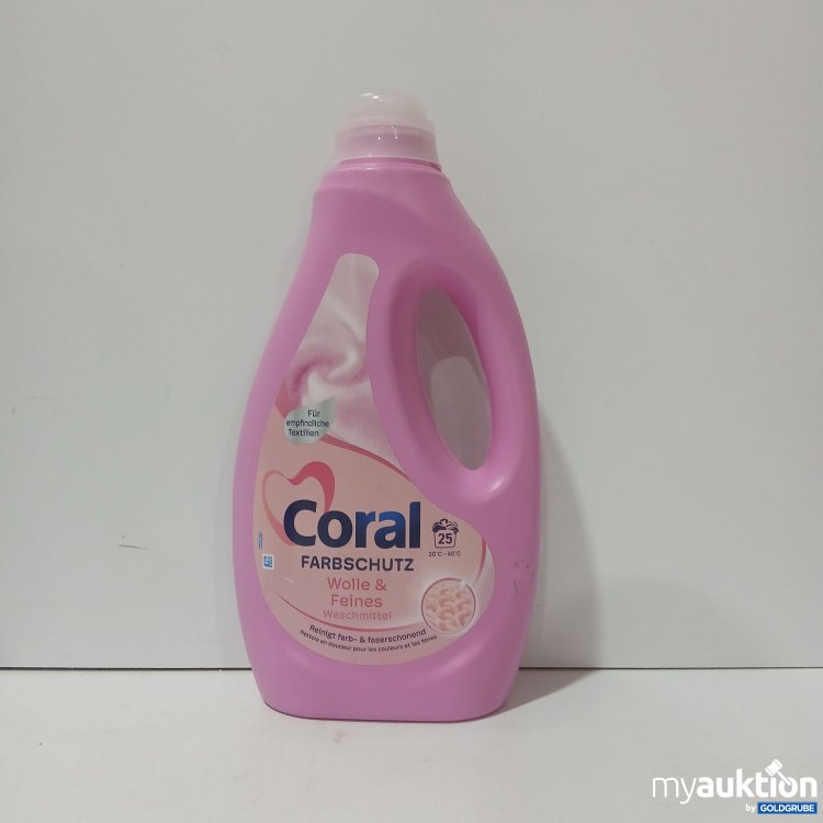 Artikel Nr. 958509: Coral Farbschutz Wolle und Feines 1,25L
