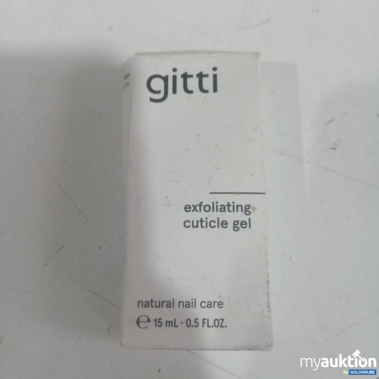 Artikel Nr. 986509: Gitti exfoalting cutile gel 15ml 