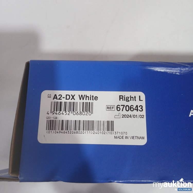 Artikel Nr. 989509 Artikel Nr. 989509: Zamst Ankle Support A2-DX White right