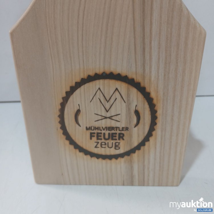 Artikel Nr. 995509 Artikel Nr. 995509: Mühlviertler Feuerzeug Gewürz-Halterung aus Holz