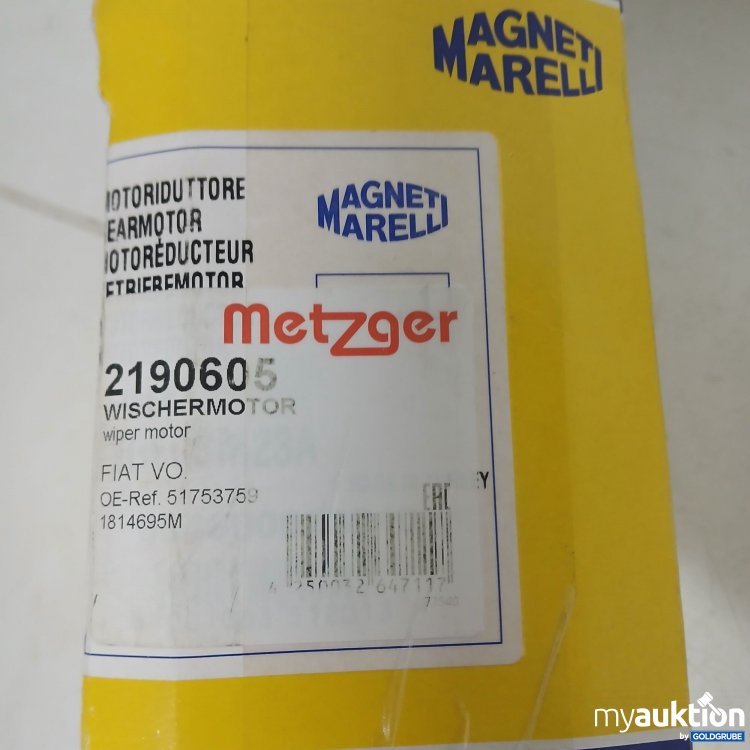 Artikel Nr. 399510: Metzger Magnet Marelli Wischmotor 2190605