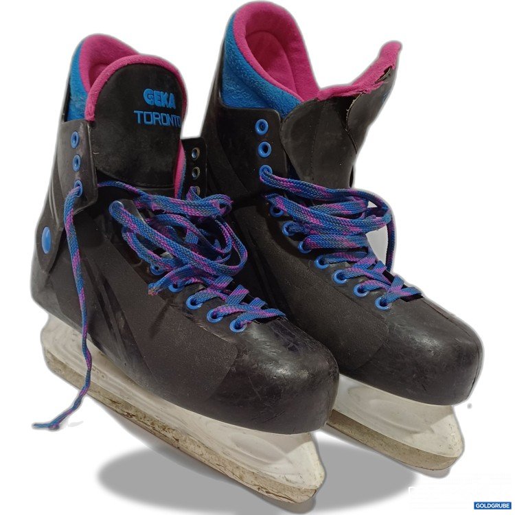 Artikel Nr. 443510 Artikel Nr. 443510: Geka Toronto Eislaufschuhe, Schwarz&Blau
