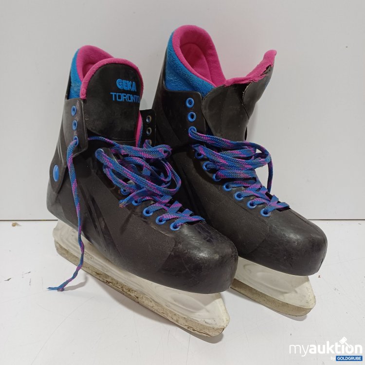 Artikel Nr. 443510 Artikel Nr. 443510: Geka Toronto Eislaufschuhe, Schwarz&Blau
