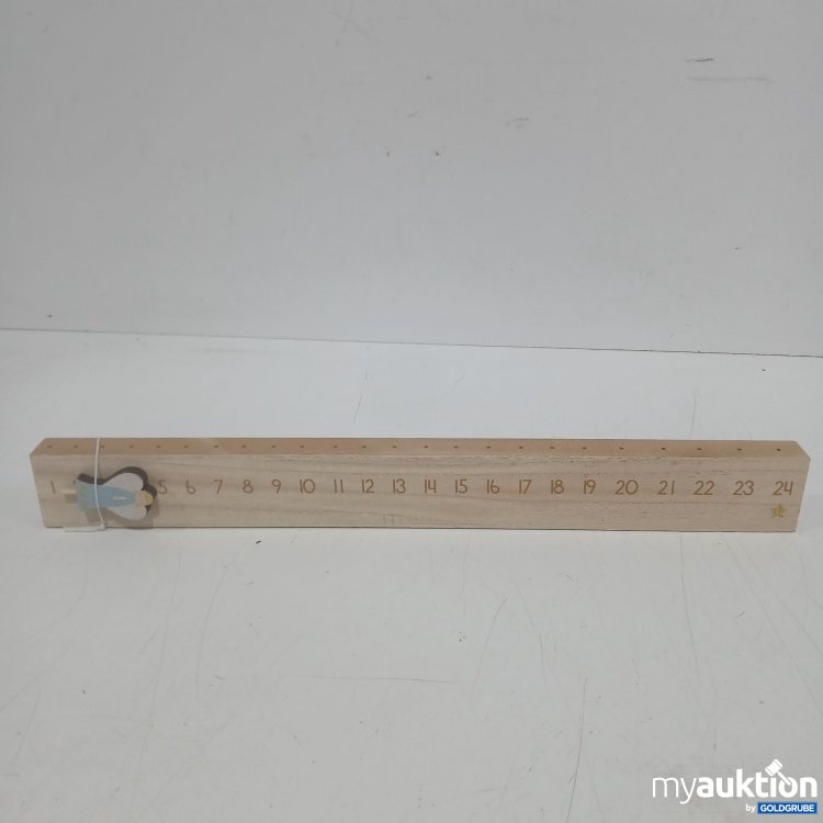 Artikel Nr. 446510 Artikel Nr. 446510: Holz-Adventskalender ca 50x2,5x5,5cm