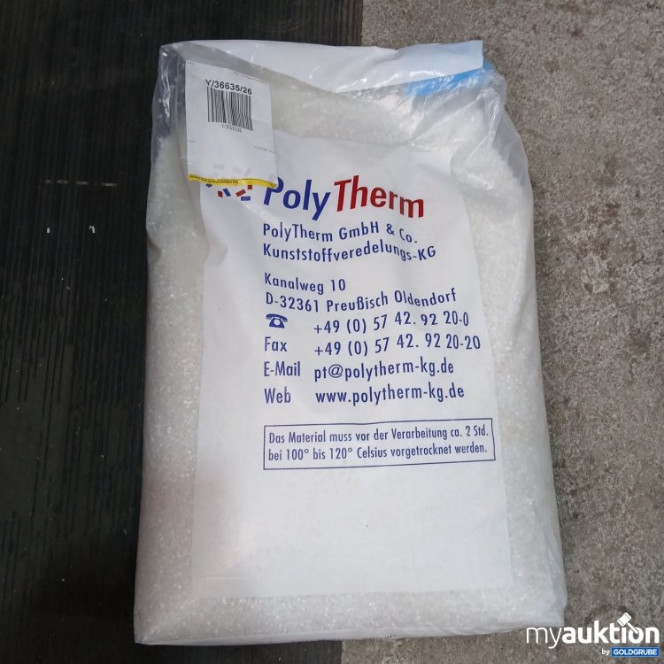 Artikel Nr. 468510 Artikel Nr. 468510: PolyTherm Kunststoffveredelungs-KG Granulat 25kg