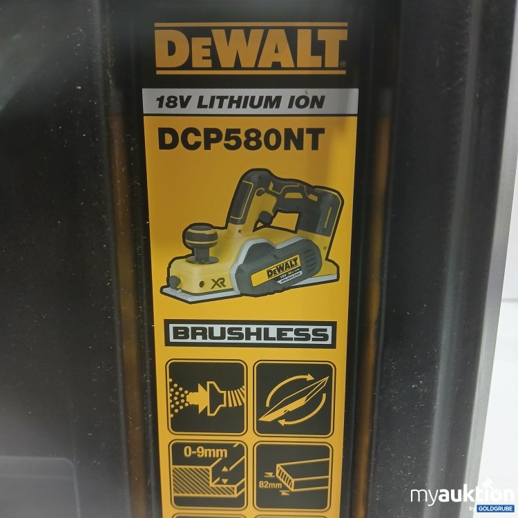 Artikel Nr. 813510 Artikel Nr. 813510: DeWalt 18V Akku-Hobel Lithium Ion DCP580NT