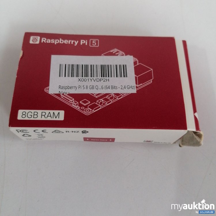 Artikel Nr. 827510 Artikel Nr. 827510: Raspberry Pi5 8GB Ram