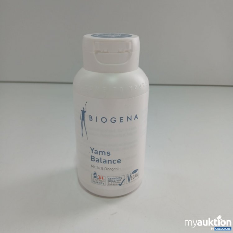 Artikel Nr. 831510 Artikel Nr. 831510: Biogena Yams Balance 180 Kapseln 63g